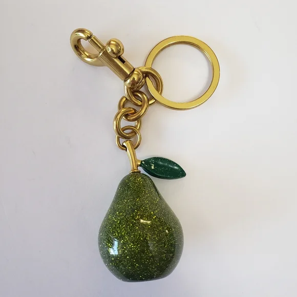 Resin Pear Bag Hanging Imitation Fruit Keychain Fashion Bag Accessories - Picture 6 of 7